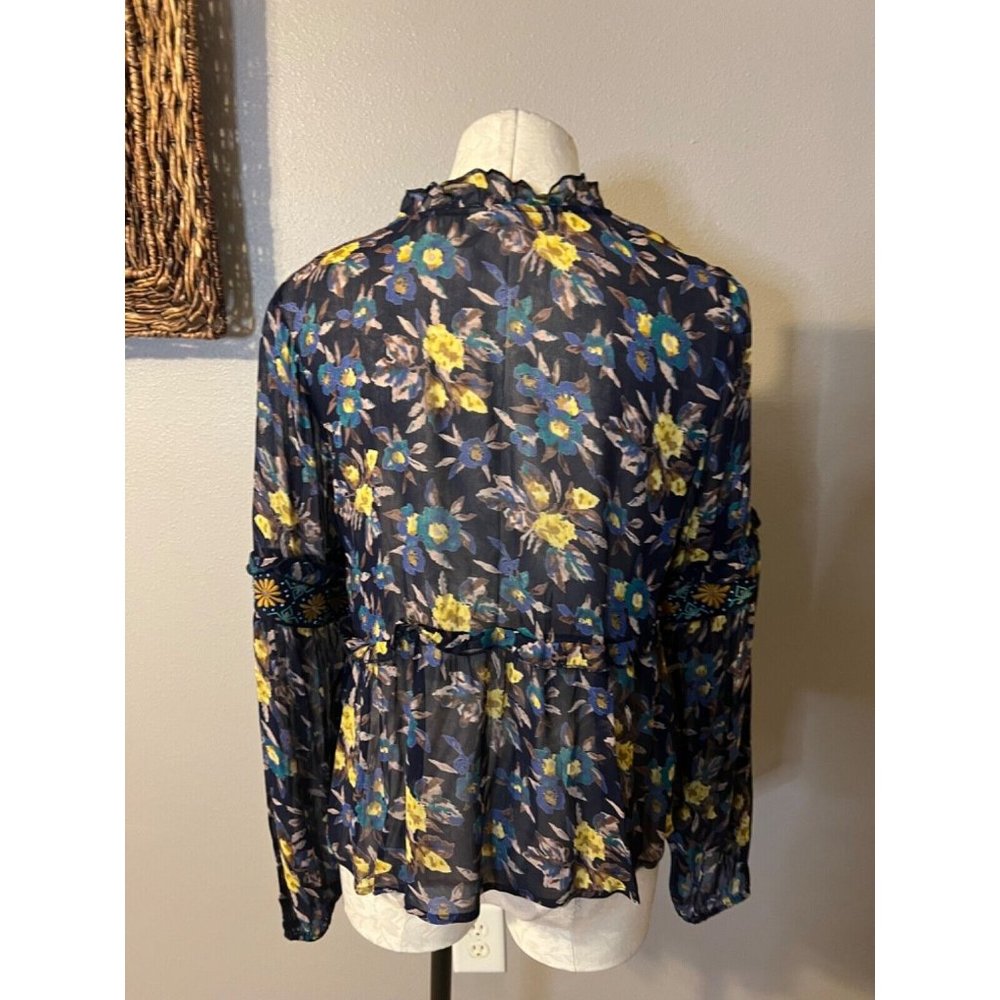 Meadow Rue Anthropologie Top S Small - Picture 4 of 9